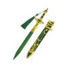 Fengshen Doce Excalibur Rodeando al Líder Tongtian Espada Qingping con Vaina Espada Antigua Modelo de Arma Colección Adorno de Juguete