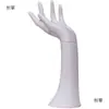 Accesorios de mano de modelo femenina, mano de modelo para arte de uñas, mano de modelo con peso, guantes falsos para exhibir anillos y joyas en sesiones de fotos