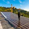 Malla Ignífuga para Ventilación y Reducción de Ruido. Techo Metálico de Stock Listo del Fabricante Estructura de Acero Ventilación y Reducción de Ruido Red de Aislamiento Acústico. Malla de Ventilación y Reducción de Ruido