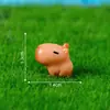 Micro paisaje creativo lindo carpincho pequeño muñeco caja ciega accesorios de joyería coche escritorio pequeños adornos