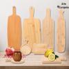 Tábua de Corte Tábua de Pizza Personalizada Tábua de Corte de Madeira de Bambu Tábua de Artesanato Tábua de Corte de Cozinha Tábua de Frutas Tábua de Pão Logo Gravado
