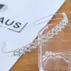 Acessórios de cabelo infantis Faixa de cabeça com pérolas artificiais Adorno de cabeça para meninas Faixa de cabeça de bebê Acessórios de cabelo com strass para meninas Acessórios de Coroa de Princesa