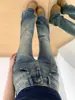 Jeans de Campana de Cintura Alta Estilo Retro Americano para Mujer 2025 Primavera y Otoño Nuevos Pantalones Ajustados Bootcut para Mujer