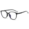 Nuevas gafas fotocromáticas retro de montura redonda, sencillas y elegantes, gafas con bloqueo de luz azul, disponibles con lentes graduados