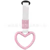 Venta caliente transfronteriza pulsera de hilo para coche anillo de tracción manual en forma de corazón de amor cinturón de remolque de pasta para barra delantera y trasera de coche universal