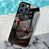 Aplicável ao Vidro Temperado para Apple 18PRO Case 17PROMAX Capa Protetora Fashionável iPhone16 Preto Rosa 17E