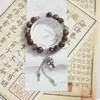 Novo Bracelete Flor Explosiva Borboleta Estilo Chinês para Mulheres, Doce e Fresco Bracelete de Contas de Vidro Estilo Floresta, Melhor Amigo de Estudante Presente de Aniversário