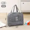 Bolsa de Viagem Portátil Transfronteiriça, Bolsa de Fitness Portátil de Grande Capacidade com Separação Seca e Úmida, Bolsa de Armazenamento de Roupas para Viagem de Negócios, Mala de Viagem