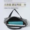 Bolsa de Documentos Portátil con Cremallera de Tela Oxford Bolsa para Documentos Maletín de Negocios para Mujer Hombre Información Impermeable Bolsa para Oficina y Conferencias