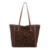 Nuevo bolso tote otoño/invierno 2026, de gran capacidad, elegante, retro, casual y bolso de hombro único para mujer