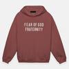 Nova FOG double-line ESSENTIALS double-line heavy-weight outono e inverno solto camisola com capuz moletom de lã com capuz na moda homens e mulheres