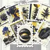 36 Peças de Adesivos de Carimbo de Borboleta de Espécime Vintage em Estilo de Desenho Industrial para Diários, Malas, Decoração DIY à Prova d'Água Venda por Atacado