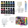 Conjunto de Pintura Fluida de Ovo de Páscoa Novo Produto Transfronteiriço 12m Pigmento Pacote de Material para Pintura Graffiti DIY Amazon