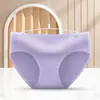 E-commerce Transfronteiriço do Sudeste Asiático A001 Roupa Íntima Feminina Estudantes Femininas Cor Pura Cintura Média Menina Sexy Bonita Calcinha Venda por Atacado