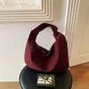 Bolso de moda de estilo francés de alta gama para el verano 2026, bolso de hombro para llevar debajo del brazo, bolso versátil y moderno tipo 'dumpling'