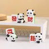 Adorno de Mahjong Feliz Panda, Adorno de Panda Tesoro Nacional de Mahjong Creativo, Decoración de Escritorio para el Hogar de Moda