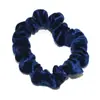 60 Colores Suministro Transfronterizo Color Puro Terciopelo Coreano Hilo Dorado Cerdo Intestino Delgado Anillo para el Cabello Elástico Accesorios para el Cabello Europeos y Americanos Tocado para Mujeres