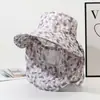Sombrero Chal de ala ancha para mujer de verano, Modelo popular para trabajar en los campos, Sombrero de protección solar, Sombrero de sol para playa al aire libre, Sombrero para recolectar té