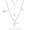 Collar de Plata 925 Minimalista de Gota de Plata de Nicho para Mujer, Diseño de Alta Gama, Accesorio Versátil y Elegante