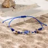 Pulsera de Piedra de Pino Caliente Estrella de Mar Concha de Tortuga Transfronteriza de Amazon Moda Playa Océano Pulsera de Amistad para Hombres y Mujeres