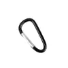 Accesorios del fabricante No. 6 Hebillas de Aleación de Aluminio Engrosadas en Forma de D, Hebilla para Joyería, Equipo de Escalada en Forma de Corazón al por Mayor, Hebilla de Calabaza para Mochila