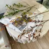 Folhagens Artificiais Folhas de Salgueiro Nevado Flores Artificiais Florista Recomenda Linha de Flores e Folhas Verdes de Alta Qualidade para Paisagismo de Casamento e Arranjos de Flores de Entrada