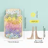Nuevo frasco de recompensas de estrellas para niños transfronterizo, recompensa de puntos por aprender autodisciplina, botella de recompensas con 45 decoraciones de estrellas y flores