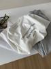 25 Primavera y Verano Suelta Edición Grande Moda Urbana Camiseta Lijada Estampada con Letras para Mujer Coreana Versátil Suelta Edición Grande