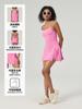 Vestido Esportivo de Base Anti-Exposição Transfronteiriço com Bojo Antibacteriano para Uso Externo, Golfe, Costas, Yoga, Tênis