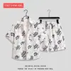 Camisa de Flores Hawaianas Traje de Playa Verano Delgado Sanya Viaje Pareja Hombre y Mujer Talla Grande Pantalones Casuales Sueltos