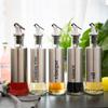 Suministros de Cocina Botella de Aceite Olla para Control de Aceite Botella de Aceite Acero Inoxidable Botella de Vidrio a Prueba de Fugas Tarro para Condimentos Salsa de Soya Vinagre Vino para Cocinar Botella para Condimentos
