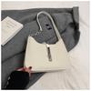 Bolsa de Design de Nicho Feminina Primavera 2025 Nova Moda Bolsa de Ombro Único Sob o Braço Bolsa de Mão Casual Simples