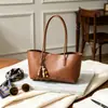 Bolso de cubo retro versátil para mujer, tendencia otoño 2026, gran capacidad, moderno, tejido, bolso de hombro