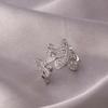 Anillo Europeo y Americano Transfronterizo de Diamante Completo para Mujer, Apertura de Circonita de Gama Alta de Nicho, Anillo Ajustable, No se Desvanece, Venta al por Mayor Versátil