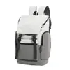 Bolsa Transfronteiriça de Ombro Duplo Feminina Versátil para Deslocamento Viagem Mochila Color Block Montanhismo Caminhada Casual Bolsa de Ombro Duplo Estilo Workwear