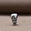 Prata Esterlina 925 Prata Tailandesa Peça Única Três Vias Xizang Cabeça de Buda Sem Fase Artesanal DIY Brinquedo Cultural Acessórios Acessórios de Pulseira Atacado