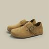 Zapatos Birkenstock Zapatos Planos de Mujer 2024 Nuevo Otoño Suela Suave Retro Slip-on Zapatos Birkenstock Perezosos Zapatos de Guisante para Mujer