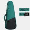Mochila para ukulele série Arco-íris guitarra pequena 21 polegadas 23 polegadas 26 polegadas algodão à prova d'água bolsa para ukulele