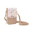 Cartera vertical para teléfono móvil con monedero y bolsa pequeña, bolsa multicapa para teléfono móvil, bolsa simple con flores, bolsa multifuncional para teléfono móvil, bolso cruzado para mujer