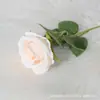Atacado Flor de Seda Rosa Simulada Decoração para Casa Sala de Estar Enfeites Rosa Vermelho Único Artificial Buquê Falso