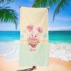 Toalla de Playa de Dibujos Animados de Winnie the Pooh para Nadar en el Mar, Toalla de Baño de Dibujos Animados de Secado Rápido y Absorbente, Linda y Personalizada Especial para Bañarse