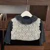 Ropa Coreana para Niñas Conjunto de Primavera y Otoño 2025 Nuevo Ropa de Otoño para Niñas Versátil Popular Conjunto de Tres Piezas Moderno