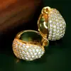 Brincos Huitan para Mulheres, Quentes e Vendidos ao Vivo no Tiktok E-Commerce, Acessórios Exquisitos Brilhantes com Micro-Embelezamentos, Modelos Quentes e Vendidos para Vestidos de Casamento