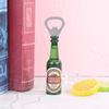 Abridor de botellas de cerveza creativo hogar personalizado tendencia pegatinas para refrigerador mini destornillador de cerveza al por mayor