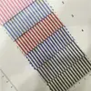 Fábrica de Origem Tecido Listrado Tingido na Massa Roupas Infantis Roupas Masculinas e Femininas Tecido Listrado Fino em Estoque My101049 100% Algodão