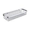 Cesta de Canto para Banheiro Borda Larga Aço Inoxidável Sólido 304 Prateleira de Armazenamento para Banheiro Camada Única Cesta Suspensa para Banheiro Espaço Livre de 32cm