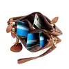 Bolso Cruzado Personalizado de Nuevo Estilo con Cremallera de Doble Capa para Hombres y Mujeres, Bolsa de Viaje de Gran Capacidad para Guardar Teléfonos Móviles, Tarjetas y Monedas, Piel Genuina