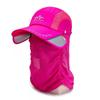 Máscara especial para pesca al aire libre, de secado rápido, antimosquitos, parasol, gorra de ocio, montañismo, pesca, sombrero grande, gorra con visera parasol.