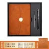 Set de Regalo de Caja para Cuaderno A5 con Logo Personalizado, Set de Regalo para Reunión Anual de Escuela de Negocios, Cuaderno de Reunión de Alta Calidad