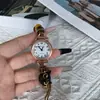 Reloj de Pulsera para Niños Estilo Étnico Retro Dibujos Animados Gato Negro con Cuentas Dial Pequeño Simple Nicho Accesorios